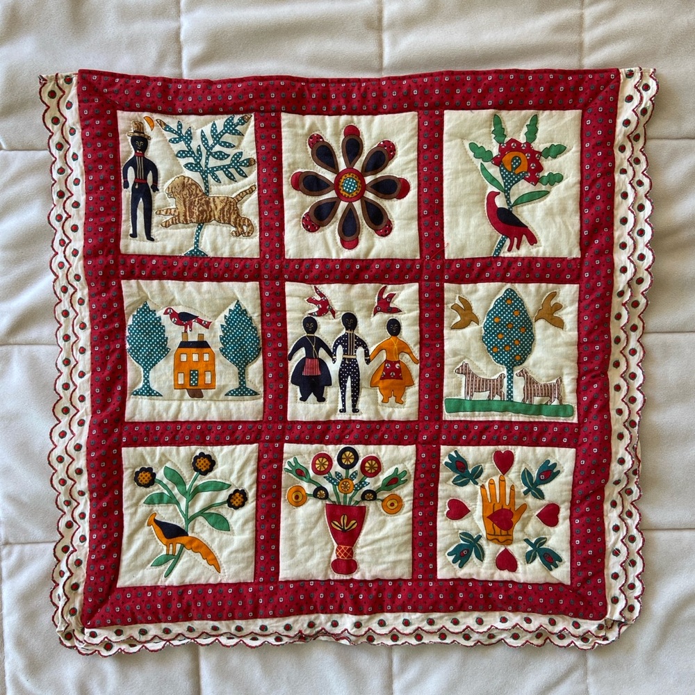 VINTAGE Addy Walker Family Album Quilt